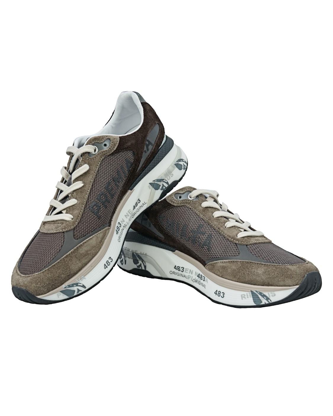 shop PREMIATA Sales Scarpe: Premiata sneakers "Moerun".
Logo sul laterale esterno.
Scritta PREMIATA sul laterale interno e nome del modello sull'etichetta.
Altezza Suola 4,5 cm.
Fusbet Interno 28,5 cm.
Suola: 70% pebax 20% gomma 10% TPU.
Tomaia: 50% PL 25% PU 10% PA 5% EA 5% PMC 5% pelle di vitello.
Fodera: 100% pelle di capra.
Fabbricata in Vietnam.. MOERUN-6446 number 9027134